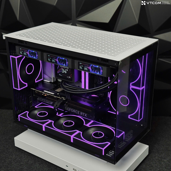 PC VTCOM x WINDFORCE SFF X3 x DARKFLASH F1 ( I7 13700F / Ram 32GB / 500GB / RTX 5070 12GB )