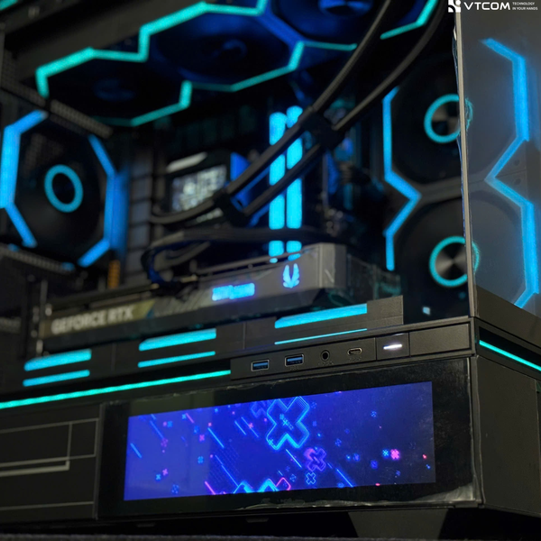 PC VTCOM x TL-M10 x SOLID ( Ryzen 7 7800X3D / Ram 32GB / 500GB / RTX 5070 12GB )