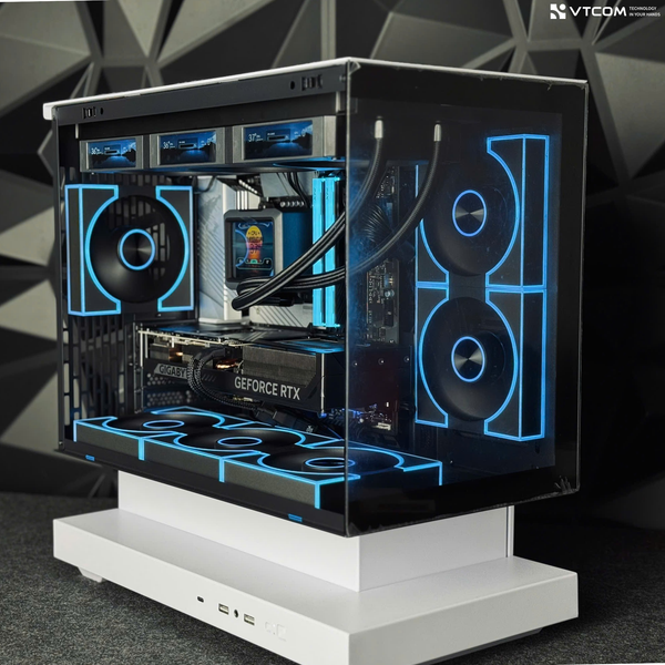 PC VTCOM x WINDFORCE SFF X3 x DARKFLASH F1 ( I7 13700F / Ram 32GB / 500GB / RTX 5070 12GB )