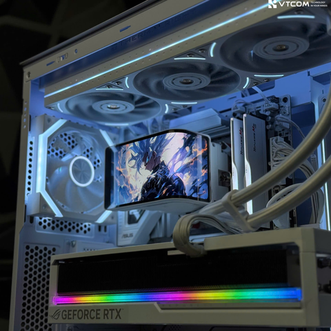 PC VTCOM x LEOPARD AC-02 x ASTRA ( Ryzen 7 7800X3D / Ram 64GB / 1TB / RTX 5080 16GB )