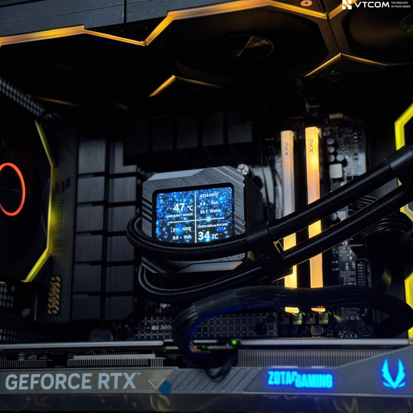 PC VTCOM x TL-M10 x SOLID ( Ryzen 7 7800X3D / Ram 32GB / 500GB / RTX 5070 12GB )