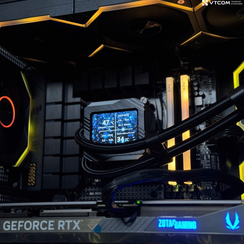 PC VTCOM x TL-M10 x SOLID ( Ryzen 7 7800X3D / Ram 32GB / 500GB / RTX 5070 12GB )