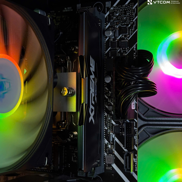 PC VTCOM x AQUA M NANO II x SHADOW 2X ( i3 13100F / Ram 16GB / 256GB / RTX 5050 8GB )