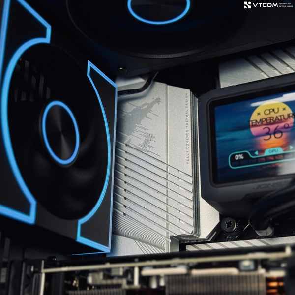 PC VTCOM x WINDFORCE SFF X3 x DARKFLASH F1 ( I7 13700F / Ram 32GB / 500GB / RTX 5070 12GB )