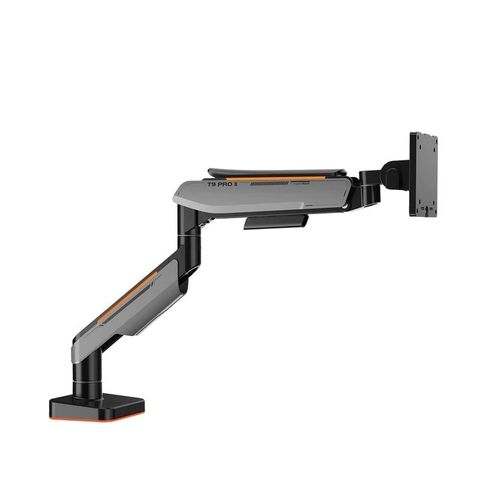Giá treo màn hình HumanMotion T9 Pro II Led (Đơn/Xám)