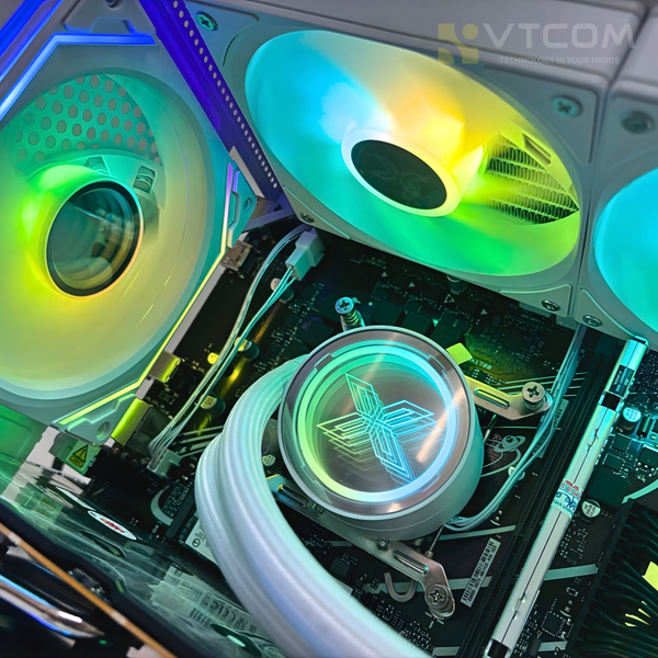 PC VTCOM Intel I5-14400F/ VGA RTX 5050/ 16GB/ 500GB