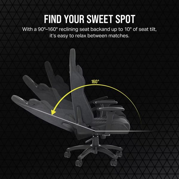Ghế CORSAIR GAMING TC100 RELAXED FABRIC