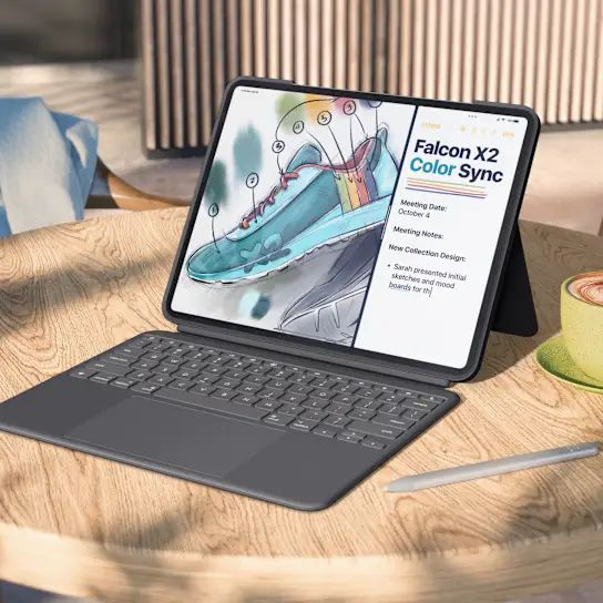 Combo bàn phím bao da Logitech Touch cho iPad Pro 13