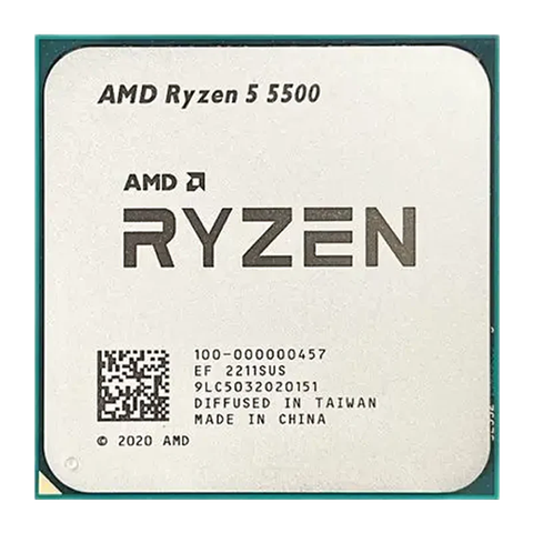 Chíp Xử Lý CPU AMD Ryzen 5 5500 (3.6 GHz Upto 4.2GHz / 19MB / 6 Cores, 12 Threads / 65W / Socket AM4) - Tray