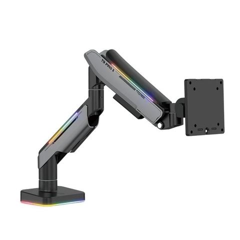 Giá treo màn hình HumanMotion T9 Pro II Led (Đơn/Xám)