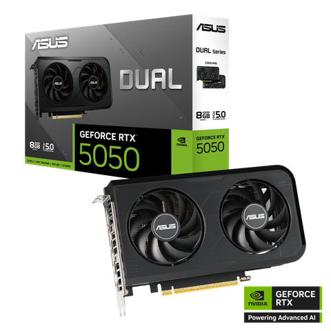Card màn hình Asus Dual RTX 5050 8GB