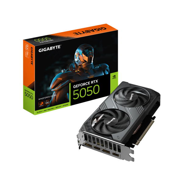 VGA Gigabyte GeForce RTX 5050 Windforce 8GB OC