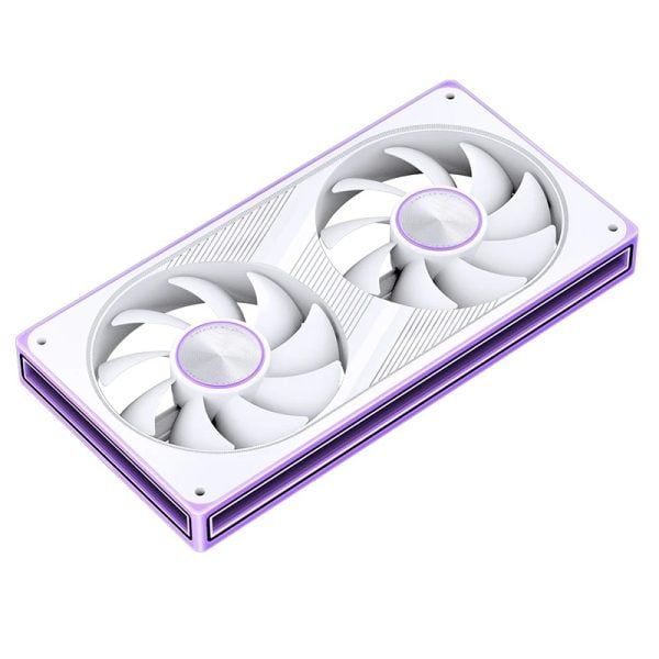 Fan Case Jonsbo ZE-240W ARGB Trắng/White - Fan Xuôi