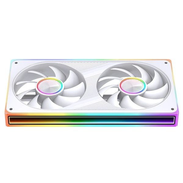 Fan Case Jonsbo ZE-240WR ARGB Trắng/White - Fan Ngược