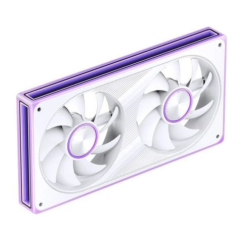 Fan Case Jonsbo ZE-240W ARGB Trắng/White - Fan Xuôi