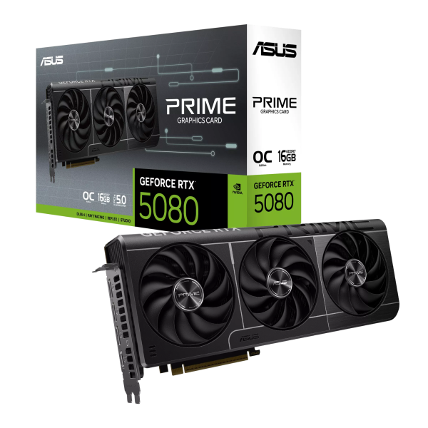 VGA ASUS PRIME GeForce RTX 5080 16GB GDDR7 OC Edition