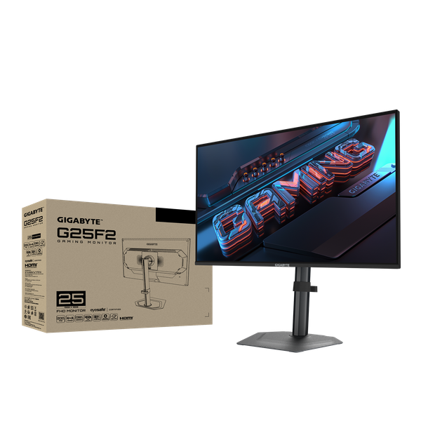 Màn hình GIGABYTE G25F2 25 inch IPS 200Hz Full HD Phẳng
