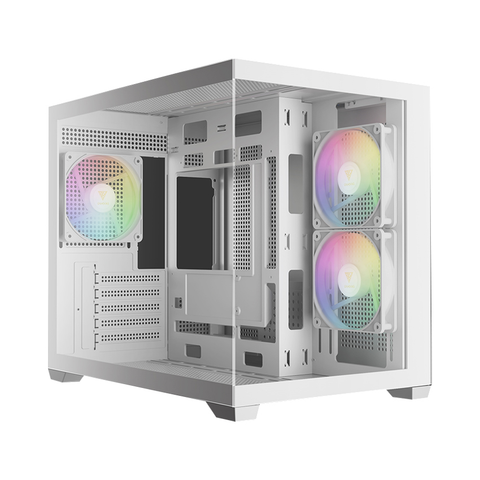 Vỏ Case Gamdias Aura GC10M V2 ARGB Trắng/White