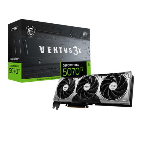 VGA MSI GeForce RTX 5070Ti VENTUS 3X 16GB OC