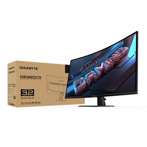 Màn hình GIGABYTE GS32QCA 32 inch VA 180Hz QHD Cong