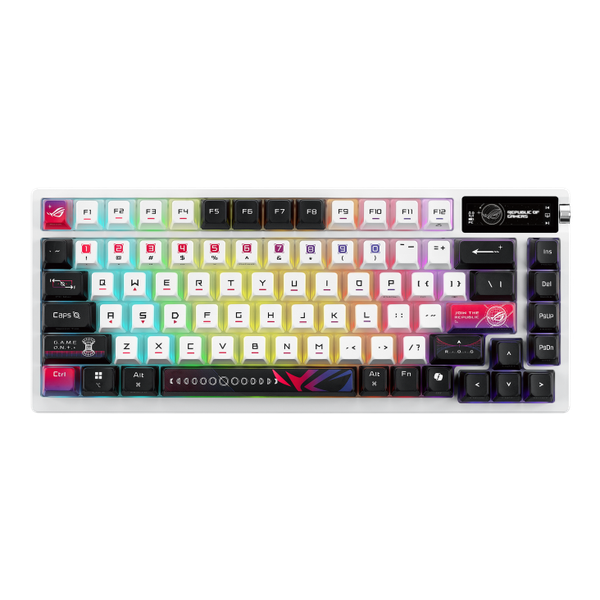 Bàn phím cơ Gaming ASUS M704 ROG AZOTH X NX Snow V2 Switch