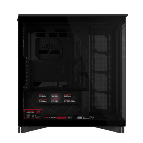 CASE ASUS ROG CRONOX GR801 CURVE TG SCREEN ARGB BLACK