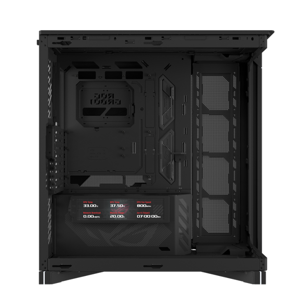 CASE ASUS ROG CRONOX GR801 CURVE TG SCREEN ARGB BLACK