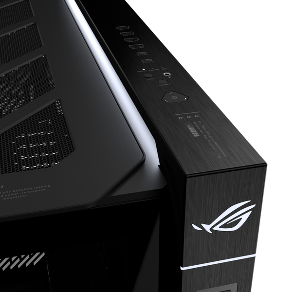 CASE ASUS ROG CRONOX GR801 CURVE TG SCREEN ARGB BLACK
