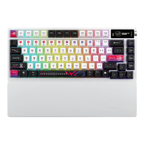 Bàn phím cơ Gaming ASUS M704 ROG AZOTH X NX Snow V2 Switch