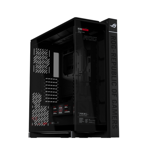 CASE ASUS ROG CRONOX GR801 CURVE TG SCREEN ARGB BLACK