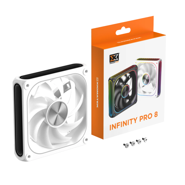 Fan Case Xigmatek Infinity Pro 8 Trắng/White (EN495345) - Fan Xuôi