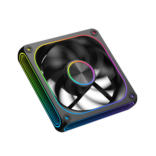 Fan Case Xigmatek Infinity Pro 8 Reverse Đen/Black (EN49552) - Fan Ngược