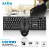 COMBO BÀN PHÍM CHUỘT SAMA MK100