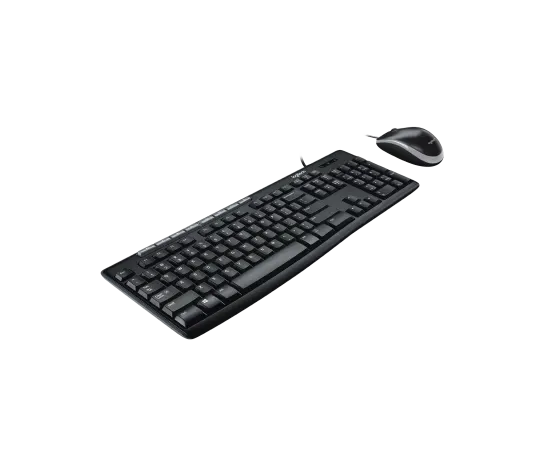 Combo bàn phím chuột có dây Logitech MK200