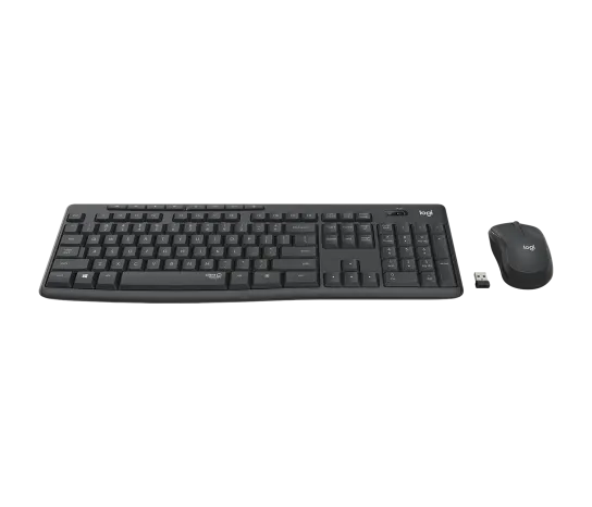 Combo bàn phím chuột không dây Logitech MK295 Silent