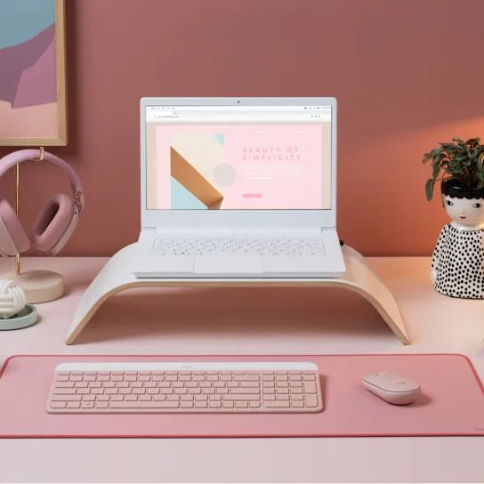 Combo bàn phím chuột không dây Logitech MK470 Slim