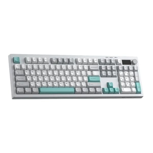 Bàn phím AULA S102 Pro TM (Xám be xanh ngọc) S10206