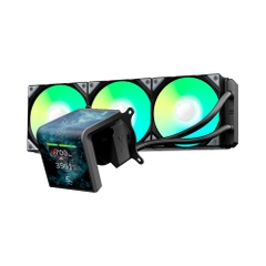 Tản nhiệt nước AIO TRYX PANORAMA SE 360 ARGB Rotatable AMOLED Đen/Black