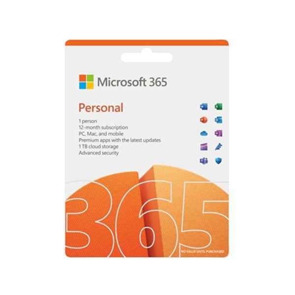 Phần mềm Microsoft 365 M365 Personal Subscr PK Lic 1YR Online APAC EM ESD (EP2-32313)
