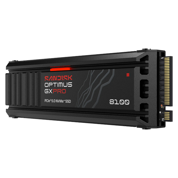 Ổ cứng SSD SanDisk Optimus GX PRO 8100 Heatsink 2TB NVMe PCIe 4.0 M.2 2280