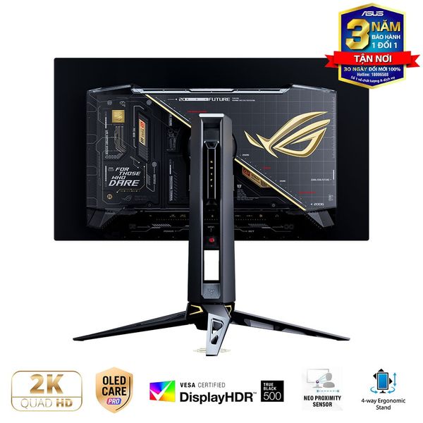 Màn hình ASUS ROG SWIFT OLED PG27AQWP-G EDITION 20 27 inch 540Hz 2K Phẳng