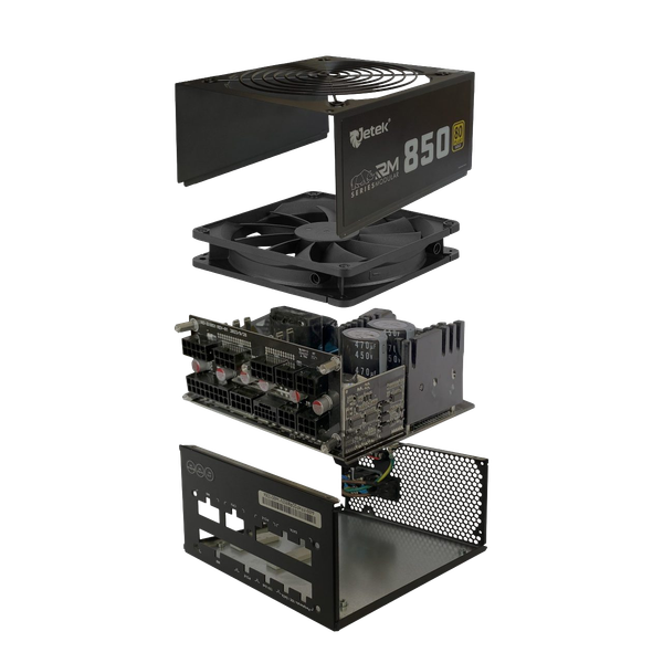 Nguồn Jetek RM850 E5.1 850W 80 Plus Gold - Full Modular