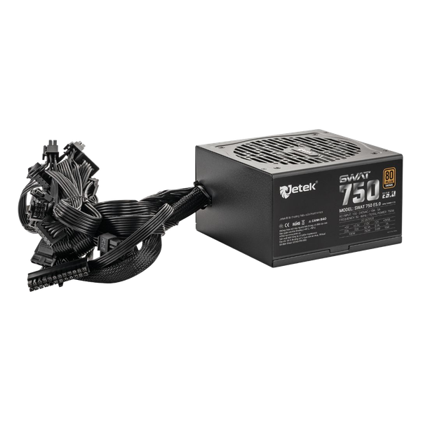 Nguồn Jetek SWAT750 E5.0 750W 80 Plus Bronze