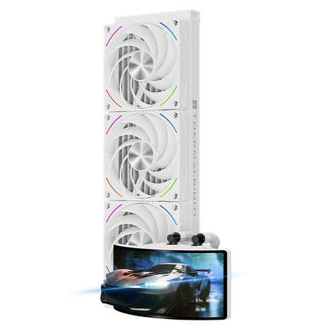 Tản nhiệt nước Thermalright Rainbow Vision 360 Turbo ARGB Trắng/White