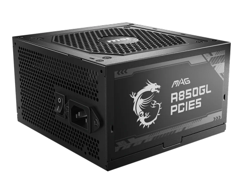 Nguồn MSI MAG A850GL PCIE 5 850W 80 Plus Gold