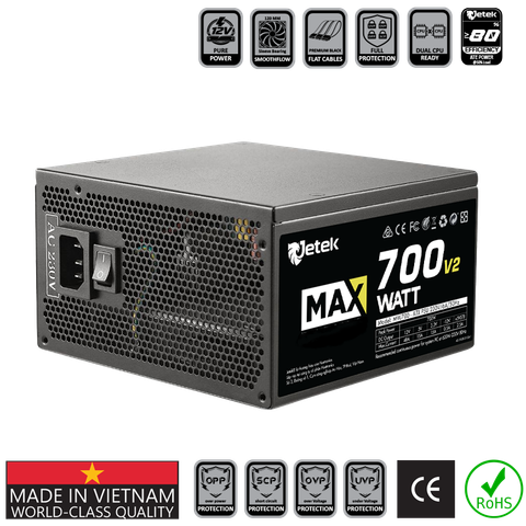 Nguồn Jetek MAXWATT 700V2 700W