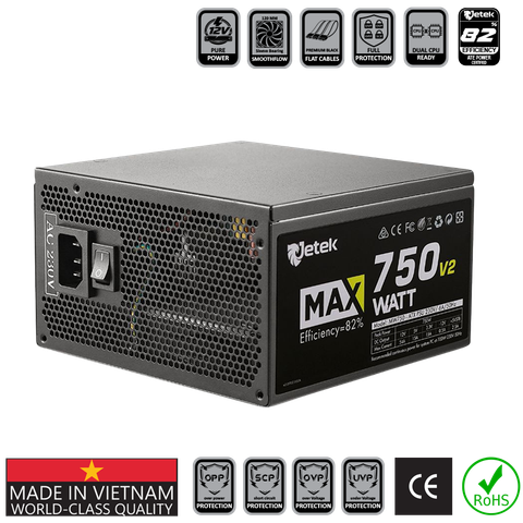 Nguồn Jetek MAXWATT 750V2 750W