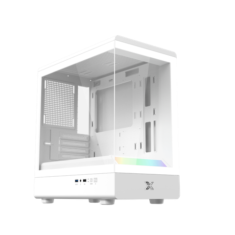 Vỏ Case Xigmatek Pura MS Arctic M-ATX Trắng/White
