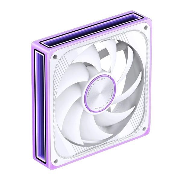 Fan Case Jonsbo ZE-120W ARGB Trắng/White - Fan Xuôi