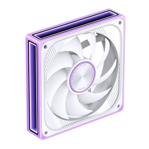 Fan Case Jonsbo ZE-120W ARGB Trắng/White - Fan Xuôi